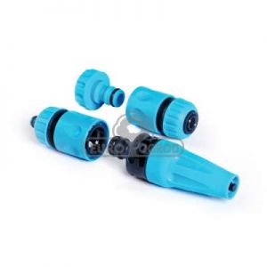 Cellfast Zestaw Zraszacz Prosty + Złącza Ideal Line 1/2"-5/8" 50-500