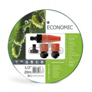Cellfast Wąż Ogrodowy Zestaw Zraszający Economic 1/2" 20m 10-100