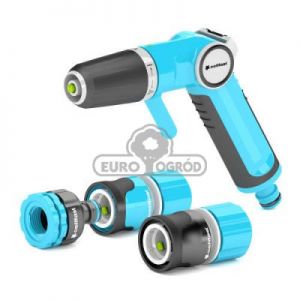 Cellfast Zestaw Zraszacz Pistoletowy Prosty + Złącza Ergo Line 1/2" 53-520