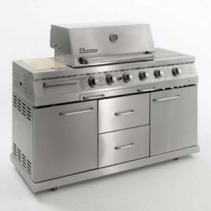 Landmann Grill Gazowy Kuchnia Gazowa 16,8kW+4,4kW + Gazowy Parasol Grzewczy 12016ST ?DARMOWA DOSTAWA