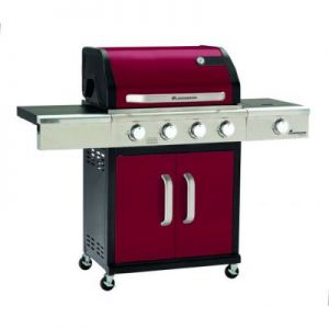 Landmann Grill Gazowy Triton 4.1 Bordowy + Butla Gazowa BLU--11 ?DARMOWA DOSTAWA?