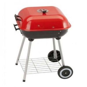 Landmann GrillChef Grill Węglowy Prostokątny Czerwony 0511