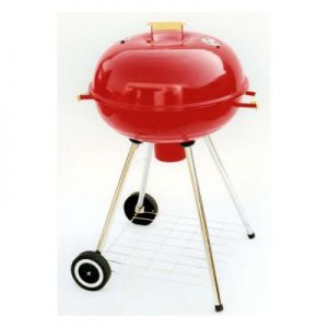 Landmann GrillChef Grill Węglowy Kulisty Czerwony śr. 55cm 11391D