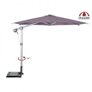 Doppler Parasol Ogrodowy Protect Pendel Fioletowy 300cm ?DARMOWA DOSTAWA?