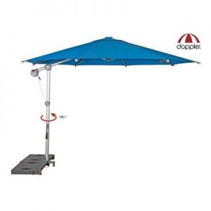 Doppler Parasol Ogrodowy Protect Pendel Niebieski 340cm ?DARMOWA DOSTAWA?