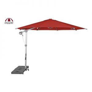 Doppler Parasol Ogrodowy Protect Pendel Czerwony 340cm ?DARMOWA DOSTAWA?