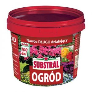 Nawóz Substral 100 dni Do Ogrodu Róże I Kwiaty Ogrodowe 5kg