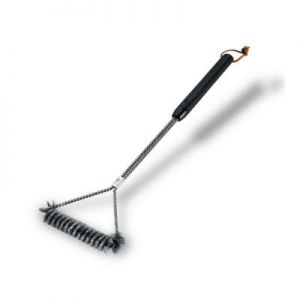 Weber Trójstronna Szczotka Do Grilla Stal Szlachetna 53cm 6493