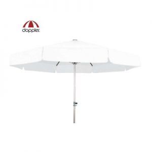 Doppler Parasol Ogrodowy Profiline Alu Expert 400cm Teleskop Biały ?DARMOWA DOSTAWA?