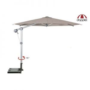 Doppler Parasol Ogrodowy Protect Pendel 400cm Piaskowy ?DARMOWA DOSTAWA?