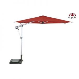 Doppler Parasol Ogrodowy Protect Pendel 400cm Czerwony ?DARMOWA DOSTAWA?