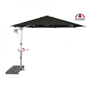 Doppler Parasol Ogrodowy Protect Pendel 400cm Antracytowy ?DARMOWA DOSTAWA?