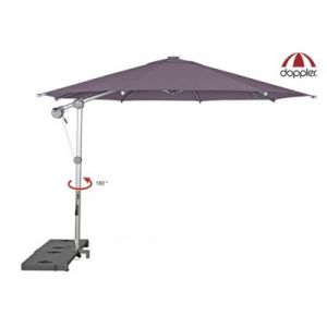 Doppler Parasol Ogrodowy Protect Pendel 400cm Fioletowy ?DARMOWA DOSTAWA?