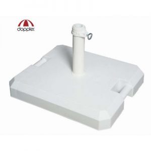 Doppler Podstawa Do Parasola Ogrodowego Betonowa Biała PE 42kg 85892F