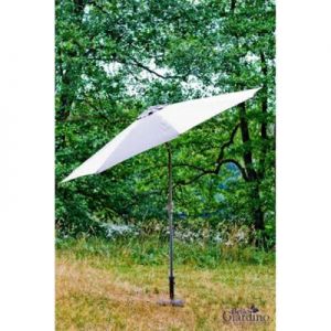 Bello Giardino Parasol Ogrodowy 300cm Ciemnoszary AC.002.001 + Podstawa ?DARMOWA DOSTAWA?