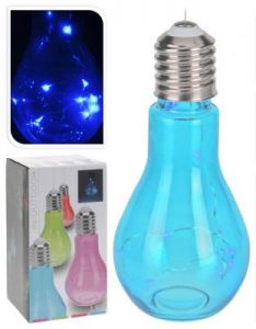 LAMPA ŻARÓWKA LED NIEBIESKA