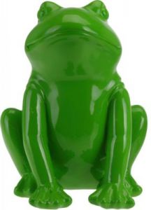 DUŻA ŻABA CERAMICZNA-ZIELONA