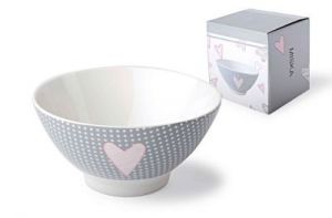 MISKA CERAMICZNA KROPKI AMELIE