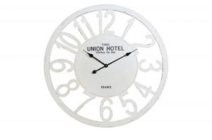 ZEGAR DREWNIANY - ŚR. 80 cm UNION HOTEL  Light&amp;Living