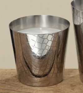 ŚWIECA W OZDOBNYM SŁOJU GLAMOUR - MAŁA 9CM - ŚWIECZNIK