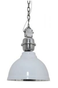 LAMPA WISZĄCA ŚR. 35 cm CLINTON biały Light&amp;Living