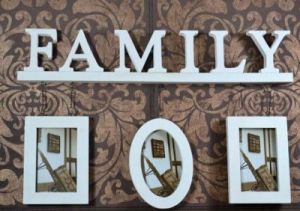 RAMKA NA ZDJĘCIA FAMILY - BIAŁA