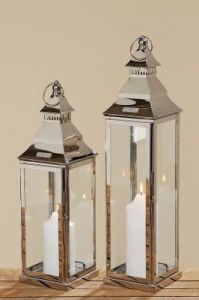 LAMPION LATARNIA SREBRNA