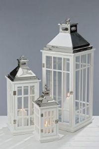 LAMPION BIAŁY MAŁY