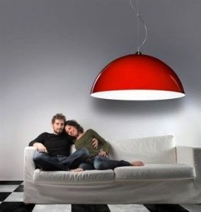 LAMPA LUMINATO 90 CZERWONY