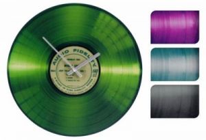 ZEGAR ŚCIENNY RECORD DESIGN SZARY
