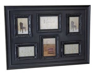 RAMKA NA ZDJĘCIA  SHABBY - CZARNA