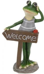 ŻABA WELCOME - SZARA KOSZULKA