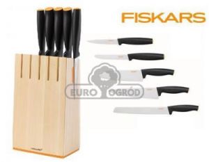 FISKARS ZESTAW 5 NOŻY W BLOKU FUNCTIONAL FORM 1014211