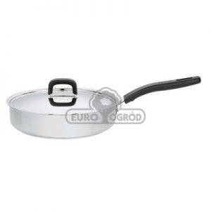 Fiskars FunctionalForm Patelnia Głęboka Stalowa 26 cm Do Płyt Elektrycznych 1015321