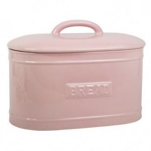 Ceramiczny chlebak (pastelowy różowy) IB Laursen