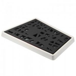 Deska do krojenia pieczywa biało-czarna Matrix KZ-3255100