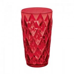 Szklanka 450 ml czerwona Crystal L KZ-3544536