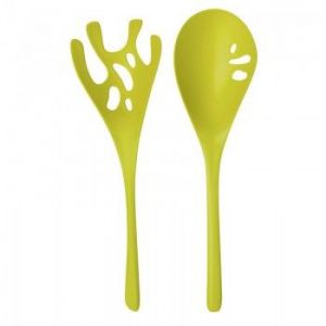 Sztućce do sałaty zielone Shadow KZ-3865582