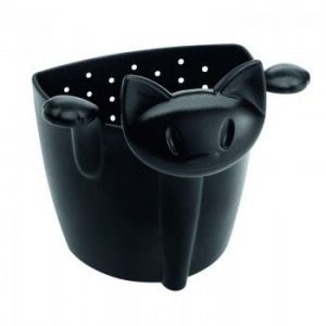Zaparzaczka do herbaty kotek czarna Mimmi KZ-3236526