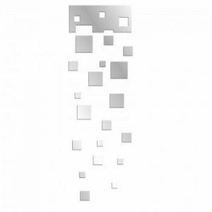 Lustro dekoracyjne SQUARES SET plexi