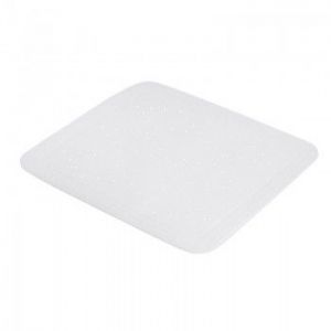 Mata antypoślizgowa pod prysznic 55x55 cm Arosa biała KW-0221100002
