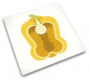 JJ - Podkladka szklana 30x30, Yellow Pepper