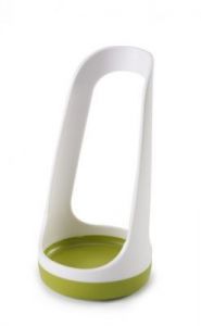 JJ - Podstawka na łyżkę SPOONBASE, biało-zielona