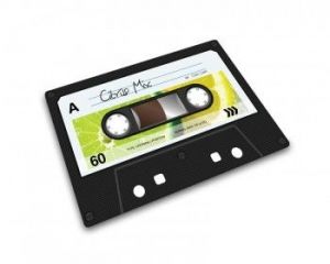 JJ - Podkładka prostokątna CASSETTE, 20 x 30