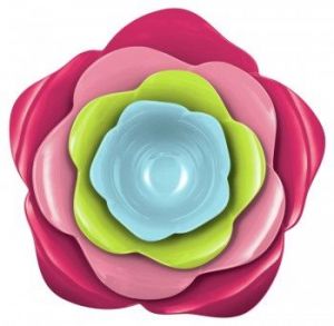 Zak! - Zestaw 4-ech miseczek ROSE, mini, sorbet