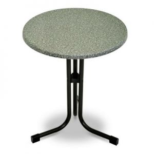 Bazkar Stół Ogrodowy Bistro 60cm AC64017 Antracyt / Szary Granit