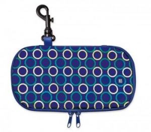 Iris - Lunch bag na kanapkę, podłużny, granatowy