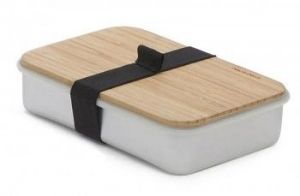 BB - Pojemnik na kanapki SANDWICH ON BOARD,srebrny