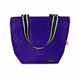Iris - Lunchbag TOTE, fioletowy
