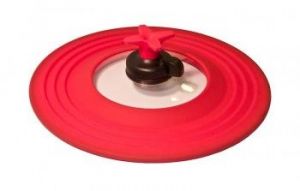 PAV -COPE Przykrywka z regulacją,16-24 cm,czerwona
